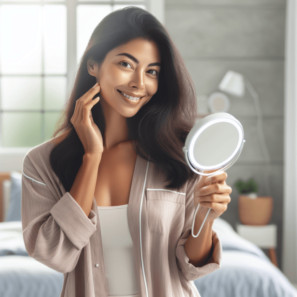 Mon expérience d'un mois avec le Therabody TheraFace LED Mask : comment il a amélioré ma peau et réduit mes boutons - Section 4