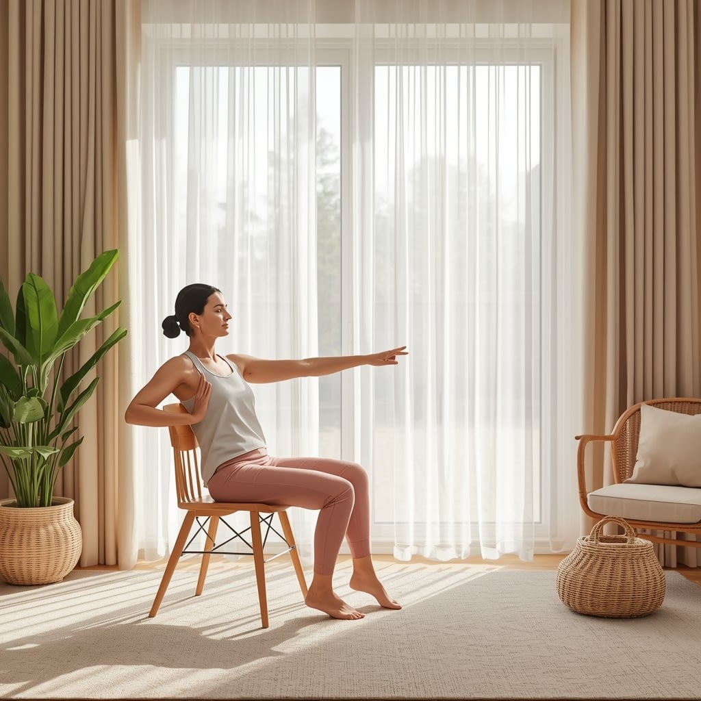 The Ultimate Chair Yoga Guide: Key Benefits, Top Exercises, and a Quick Relaxation Routine - Section 4