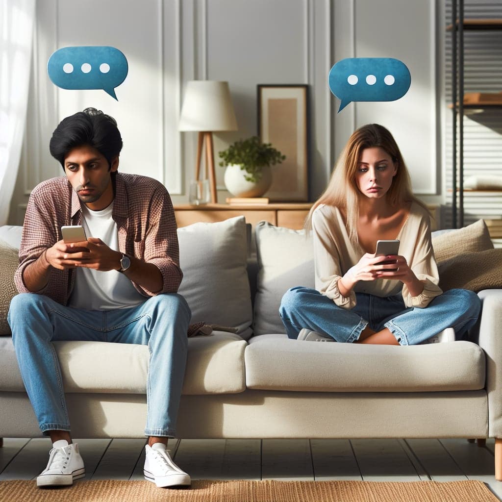 Pourquoi les disputes par SMS sont nuisibles aux couples et comment briser le cycle