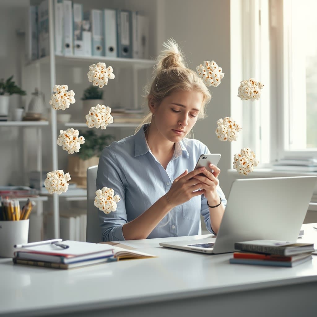 Understanding 'Popcorn Brain': Signs, Causes, and How to Cope – It’s Not ADHD