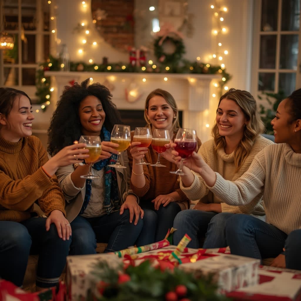 Cocktails festifs sans alcool pour des célébrations conscientes à Noël