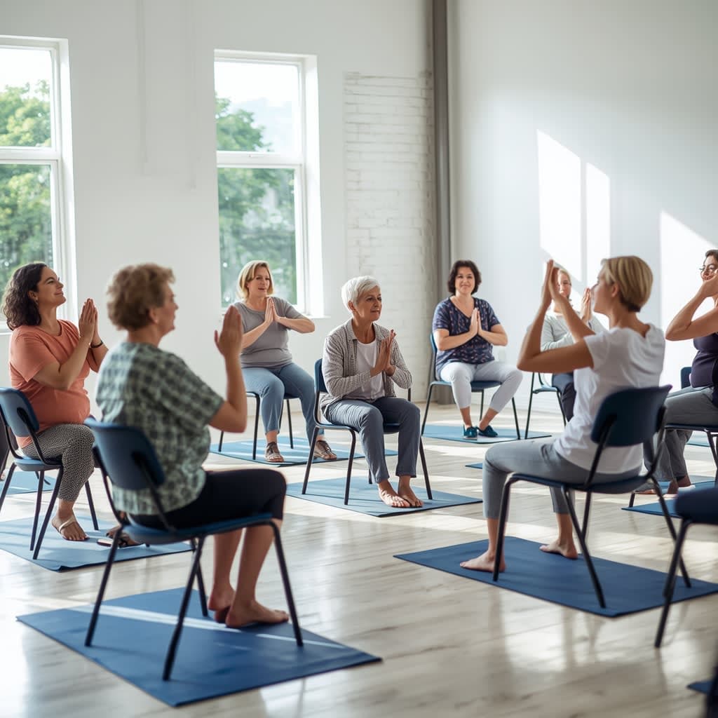 The Ultimate Chair Yoga Guide: Key Benefits, Top Exercises, and a Quick Relaxation Routine
