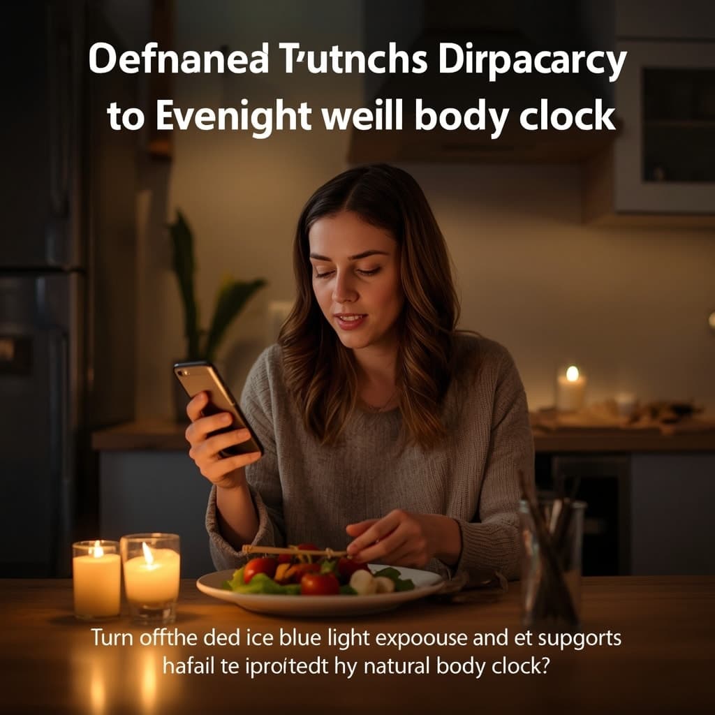 How Late Meals, Nighttime Screen Use, and Artificial Light Throw Off Your Body's Natural Clock