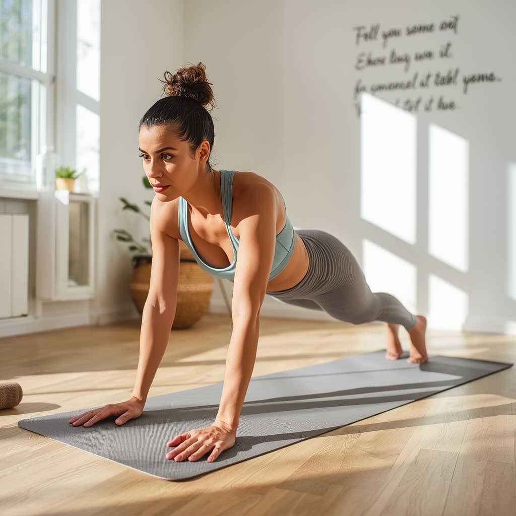 A Month of Daily Planks: How I Strengthened My Core and Transformed My Workout Routine